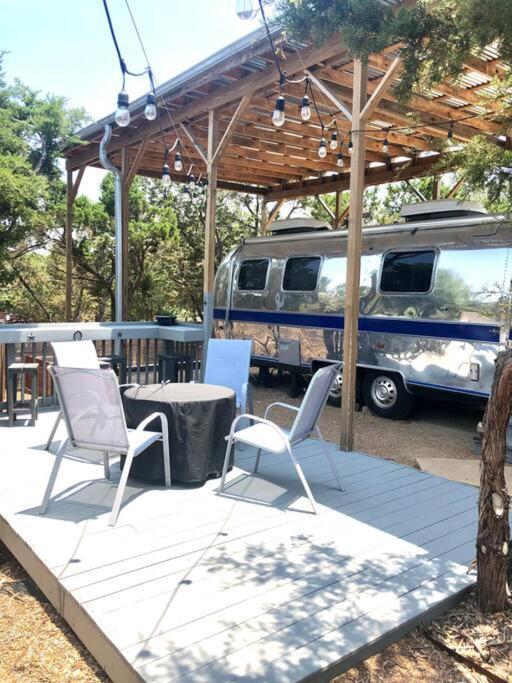 The Steel Magnolia Airstream - At Rim Rock Austin