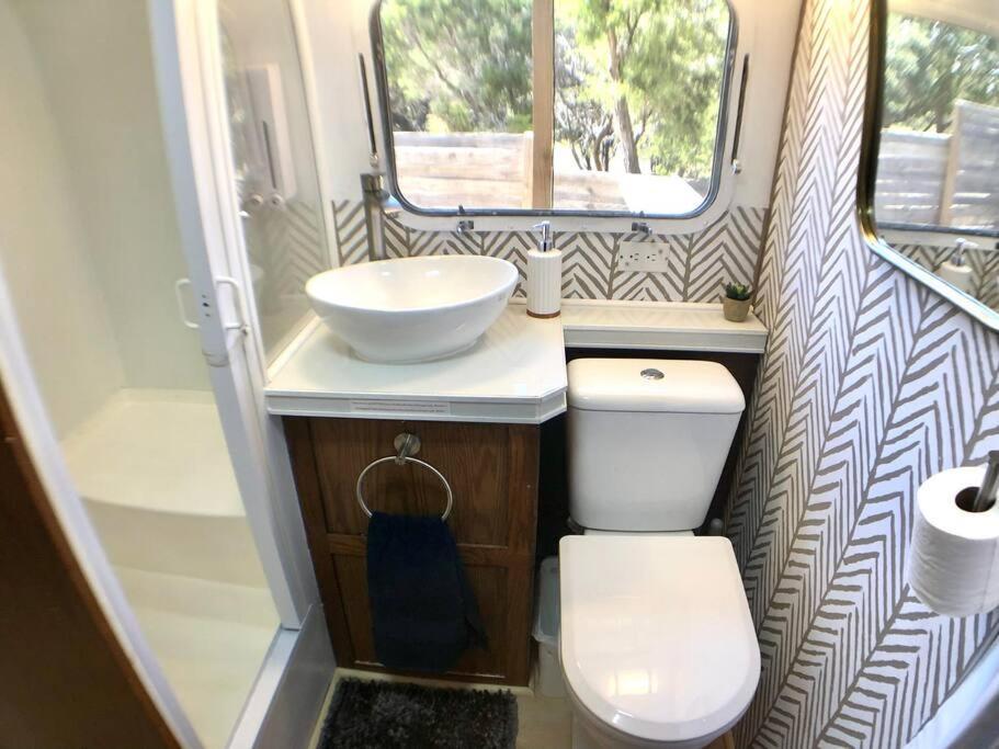 The Steel Magnolia Airstream - At Rim Rock