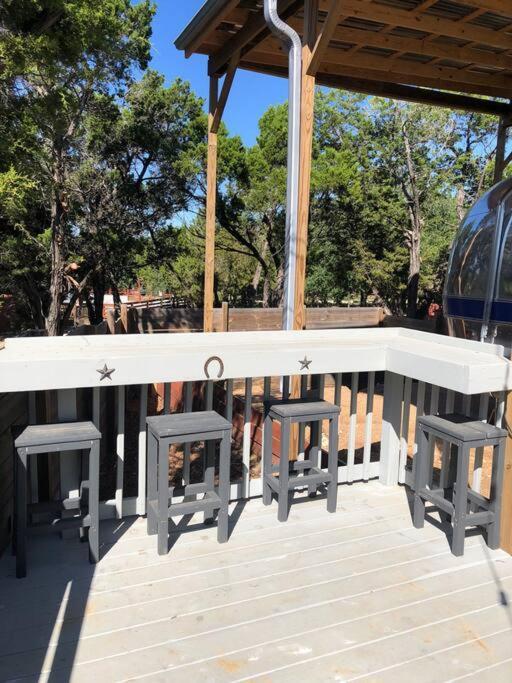 The Steel Magnolia Airstream - At Rim Rock Austin