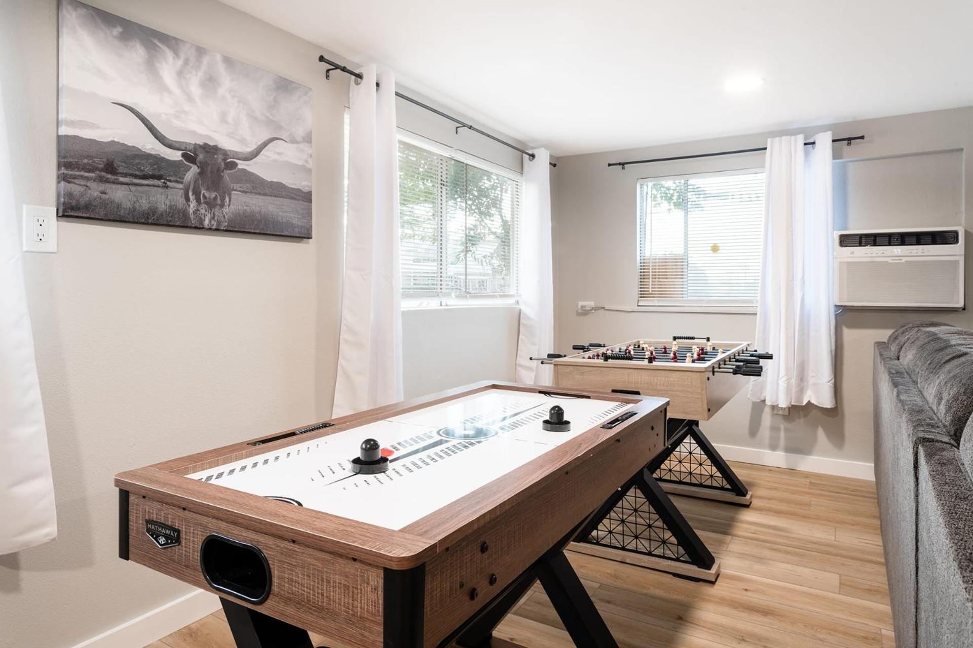 Holiday home Upstay - W Games Golf Fire And Patio *