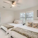 Superb White Modern Farm House