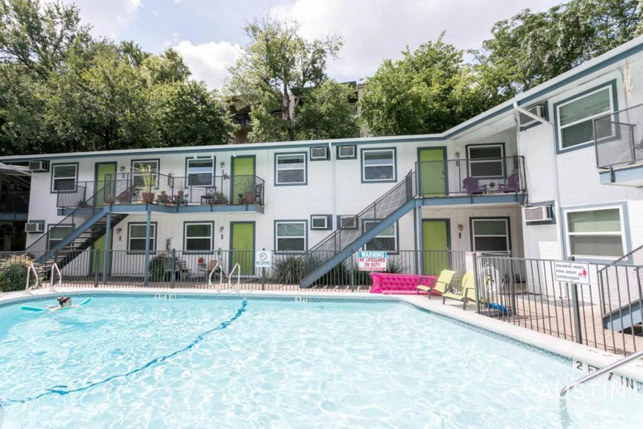 Walk To Zilker King Bed Pool Free Parking Apartment *