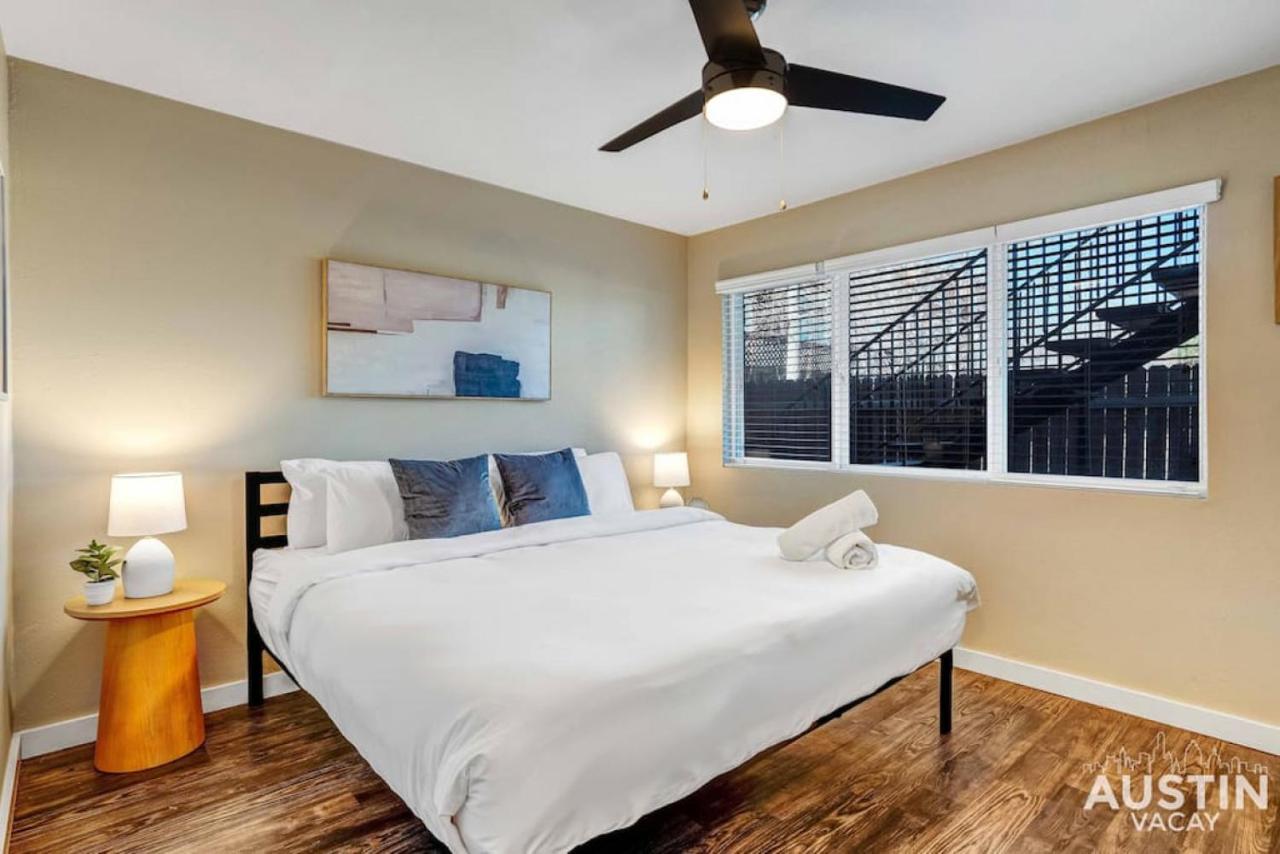 Get Comfy Memory Foam Beds And Tub In Atx Apartment