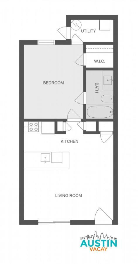 Insta-ready In Barton Hills W King Bed
