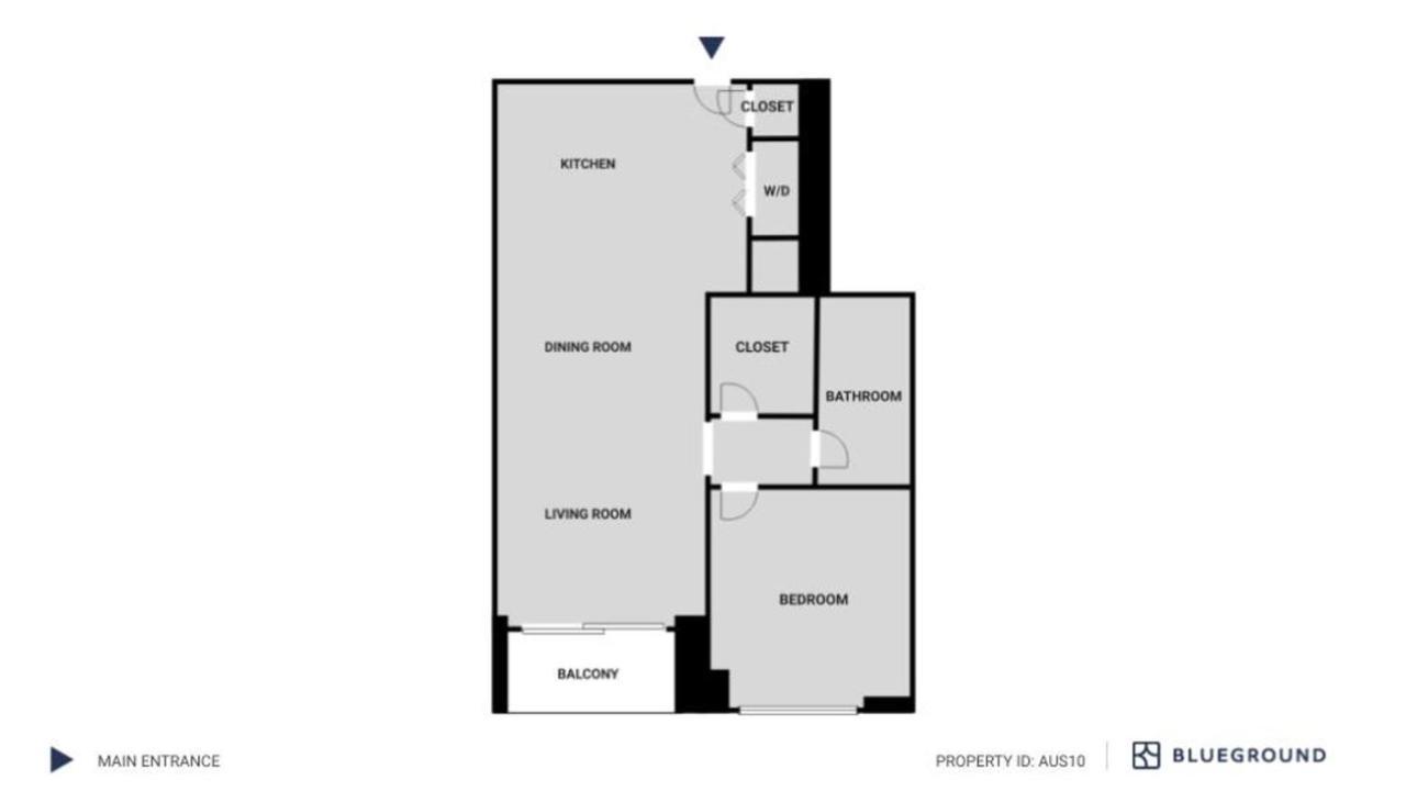 Apartment Downtown 1br W Gym Wd Deck Nr 6th St Bars Atx-10 *