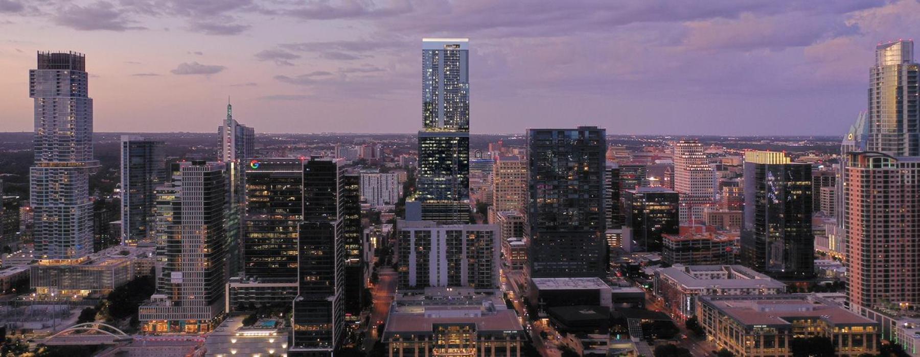 Apartment Millionaire Row On Guadalupe - Tallest Building In Texas Austin