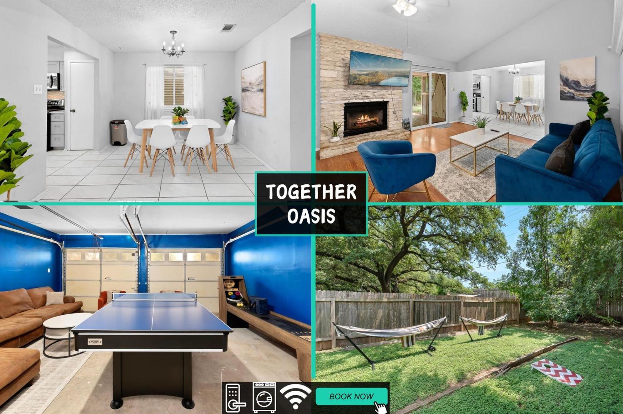 Holiday home Pool Table - Ping Pong - 5min To Domain Q2 & Apple