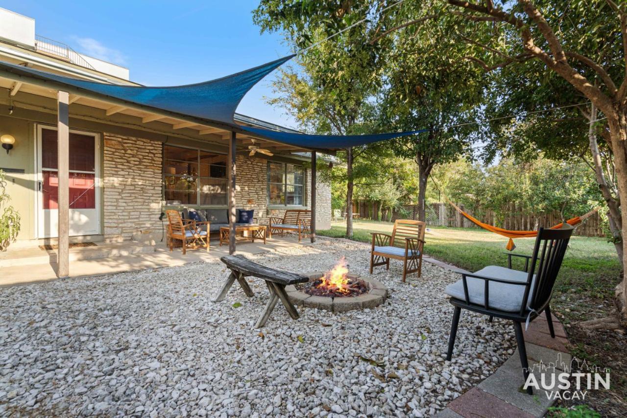 Eclectic Atx Retreat With Backyard Oasis And Hammock