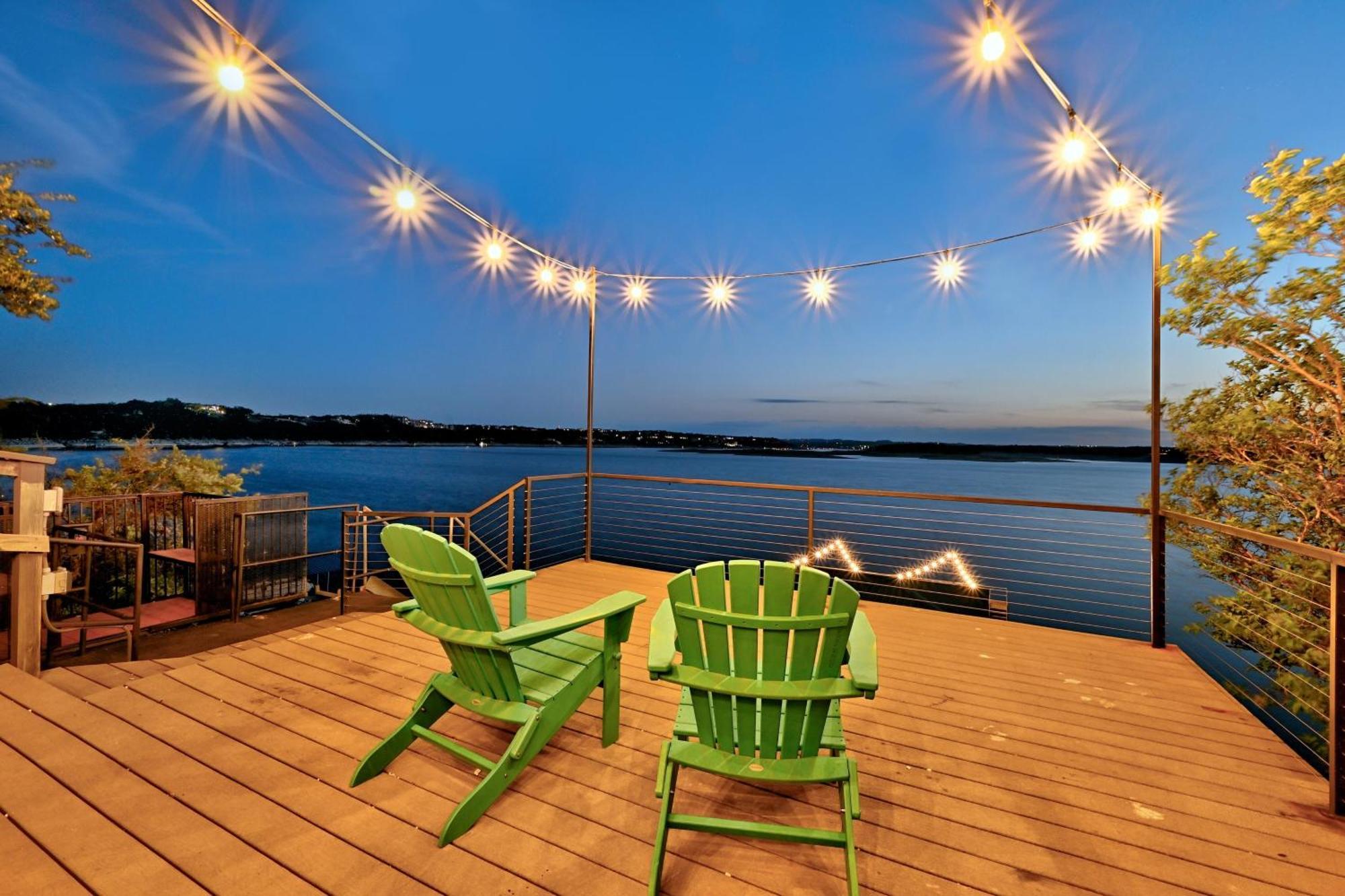 Austinteton's Sunset Cliff On Travis - Private Wedding, Event, Heated Pool, Boat Dock Villa Austin